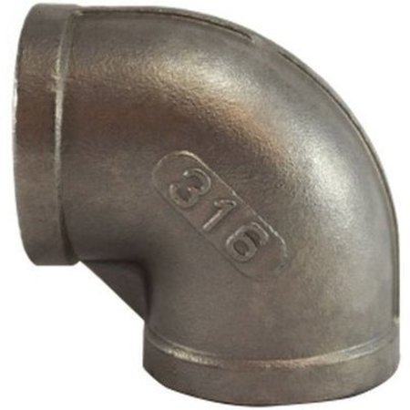 MIDLAND METAL 1 316 STAINLESS STEEL ELBOW 63105